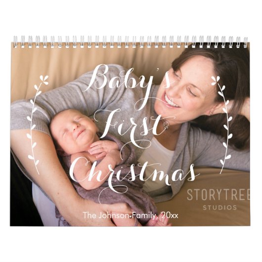 Foto-agenda Baby's eerste kerstfeest Kalender (Hoes)