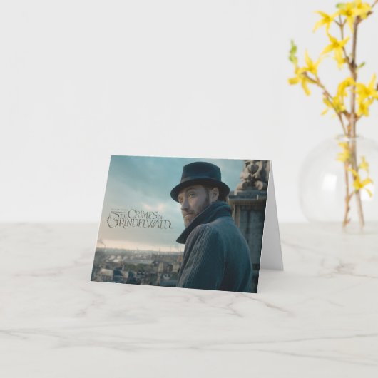 Foto Albus Dumbledore Kaart (Gele Bloem)