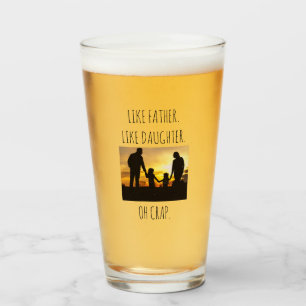 Foto Als Vader Als dochter / zoon Glas