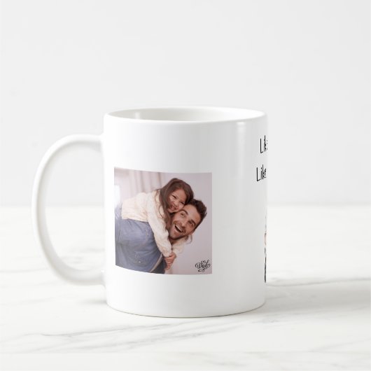 Foto Als Vader Als dochter / zoon Koffiemok (Links)