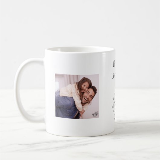 Foto Als Vader Als dochter / zoon Koffiemok (Links)