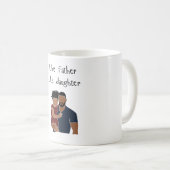 Foto Als Vader Als dochter / zoon Koffiemok (Voorkant rechts)