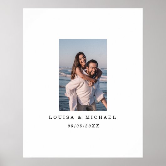 Foto Alternative Wedding Guest Book Poster (Voorkant)