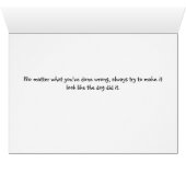  foto - altijd de hond de schuld geven, (Binenzijde Horizontaal (Onderkant))