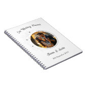 Foto Anemoon op White Wedding Planner Notitieboek (Rechterzijde)