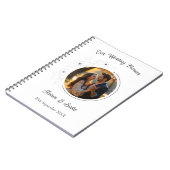Foto Anemoon op White Wedding Planner Notitieboek (Linkerzijde)