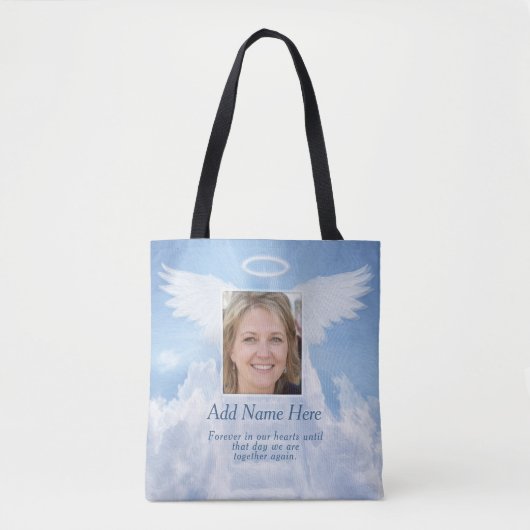 Foto Angel Memorial Tote Bag (Voorkant)