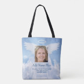 Foto Angel Memorial Tote Bag (Achterkant)