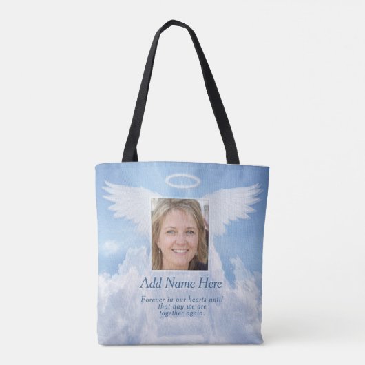 Foto Angel Memorial Tote Bag (Achterkant)