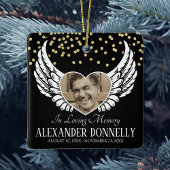 Foto Angel Wings gedenken Keramisch Ornament