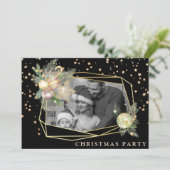 *~* Foto AP20 Family Corporate Kerstparty Kaart (Staand voorkant)