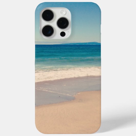 Foto Aqua Beach Scene Case-Mate iPhone Case (Achterkant)
