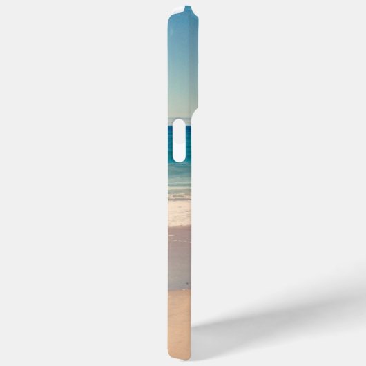 Foto Aqua Beach Scene Case-Mate iPhone Case (Achterkant / Rechts)