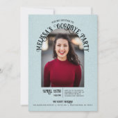 Foto: Arch Goodbye Farewell Party Kaart (Voorkant)