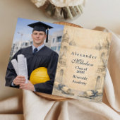Foto Architectuur Tekengereedschap Afstuderen Aankondiging