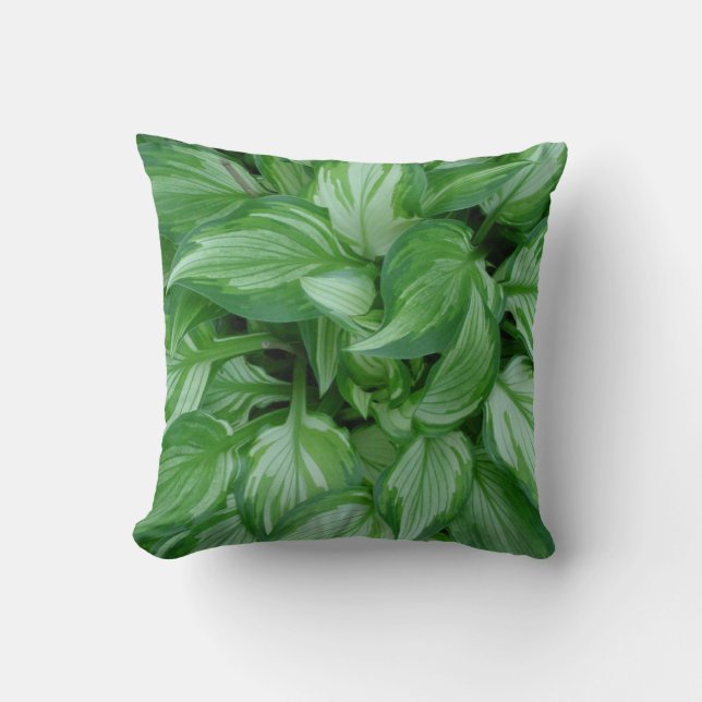 Foto Art Green Plant Sierkussen (Voorkant)