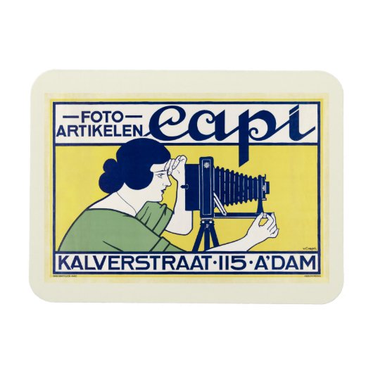 Foto Art Studio, Amsterdam, stijl Magneet (Horizontaal)