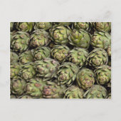 Foto Artichokes Briefkaart (Voorkant)