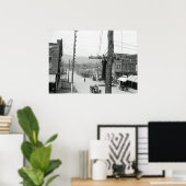  foto Asheville North Carolina 1916 Poster (Thuiskantoor)