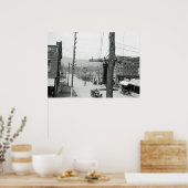  foto Asheville North Carolina 1916 Poster (Keuken)