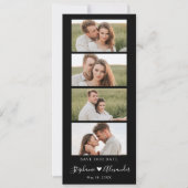 Foto-automaat bladwijzer Huwelijk Save the Date  (Voorkant)