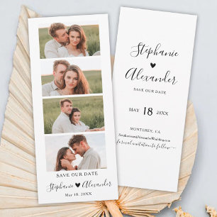 Foto-automaat bladwijzer Trouw Save the Date