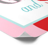 Foto-automatische teken Carnaval Circus Verjaardag Poster (Hoek)