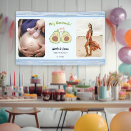 Foto Avocado Gender Neutral Twins Baby shower Spandoek