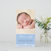 FOTO BABY AANKONDIGING :: heerlijk type 5 (Staand voorkant)