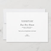  foto baby meisje geboorte aankondiging (Achterkant)