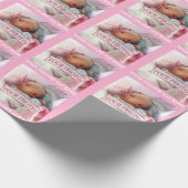 FOTO-Baby-papier voor het oppakken van cadeautjes, Cadeaupapier (Hoek)
