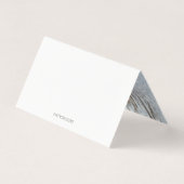 Foto Baby shower | Dank u wel, Kaart (Achterkant)