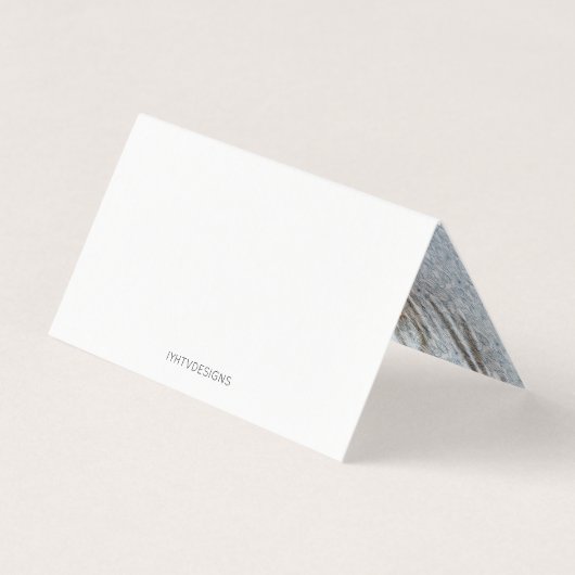 Foto Baby shower | Dank u wel, Kaart (Achterkant)