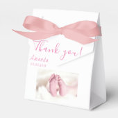 Foto Baby shower Party Bedankdoosjes (Voorkant Zijde)
