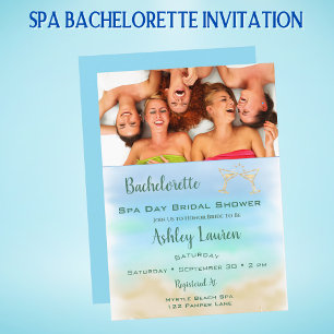 Foto Bachelorette Vrijgezellenfeest Spa Dag Kaart