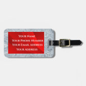 Foto Bagagelabel (Voorkant horizontaal)