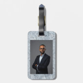 Foto Bagagelabel (Achterkant verticaal)