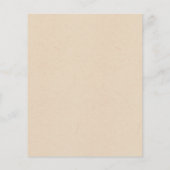 Foto Bakkerij Business promotioneel Adverteren toe Flyer (Achterkant)