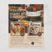 Foto Bakkerij Business promotioneel Adverteren toe Flyer (Voorkant)
