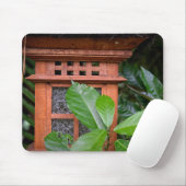 Foto: Balinese Wooden Lantern Muismat (Met muis)