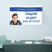 Foto Banner! Aangepaste Bar Mitzvah Banner (Beurs)