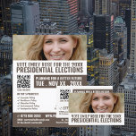 Foto Banner Politieke Campagnevoerder Adverteren Flyer<br><div class="desc">Foto Banner Politieke Campagnevoerder Adverteren door The Visitekaartje Store.</div>