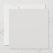 Foto Baptism Invite Kaart (Achterkant)