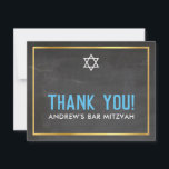 FOTO BAR MITZVAH smart bold dank u grijs aqua Bedankkaart<br><div class="desc">door kat massard >>> kat@simplysweetPAPERIE.com <<<<< Een eenvoudige, stijlvolle manier om dank te zeggen aan uw gasten voor het bijwonen van de BAR MITZVAH Setup van uw kind als een sjabloon is het eenvoudig voor u om uw eigen gegevens toe te voegen, of druk op de knop aanpassen en u...</div>