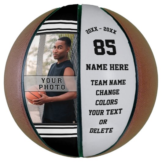 FOTO Basketball, gepersonaliseerd Basketball Basketbal (Verticaal)