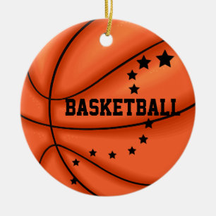 Foto Basketball Star Ornament toevoegen