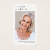 Foto Beach Memorial Prayer Kaart (Voorkant)