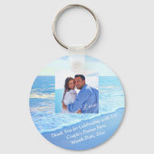 Foto, Beach Thleed Vrijgezellenfeest Favors, Weddi Sleutelhanger (Voorkant)