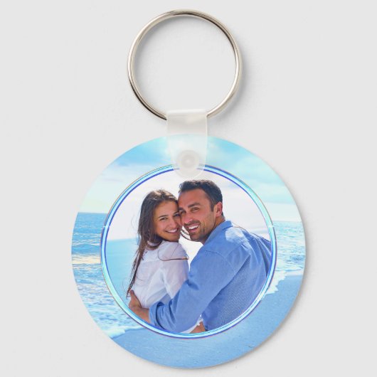 Foto, Beach Thleed Vrijgezellenfeest Favors, Weddi Sleutelhanger (Achterkant)