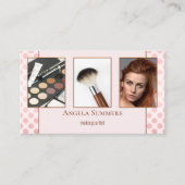 Foto: Beautician Makeup Artist Visitekaartje (Voorkant)